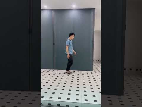Rèm tổ ong ngăn điều hòa cầu thang thông tầng