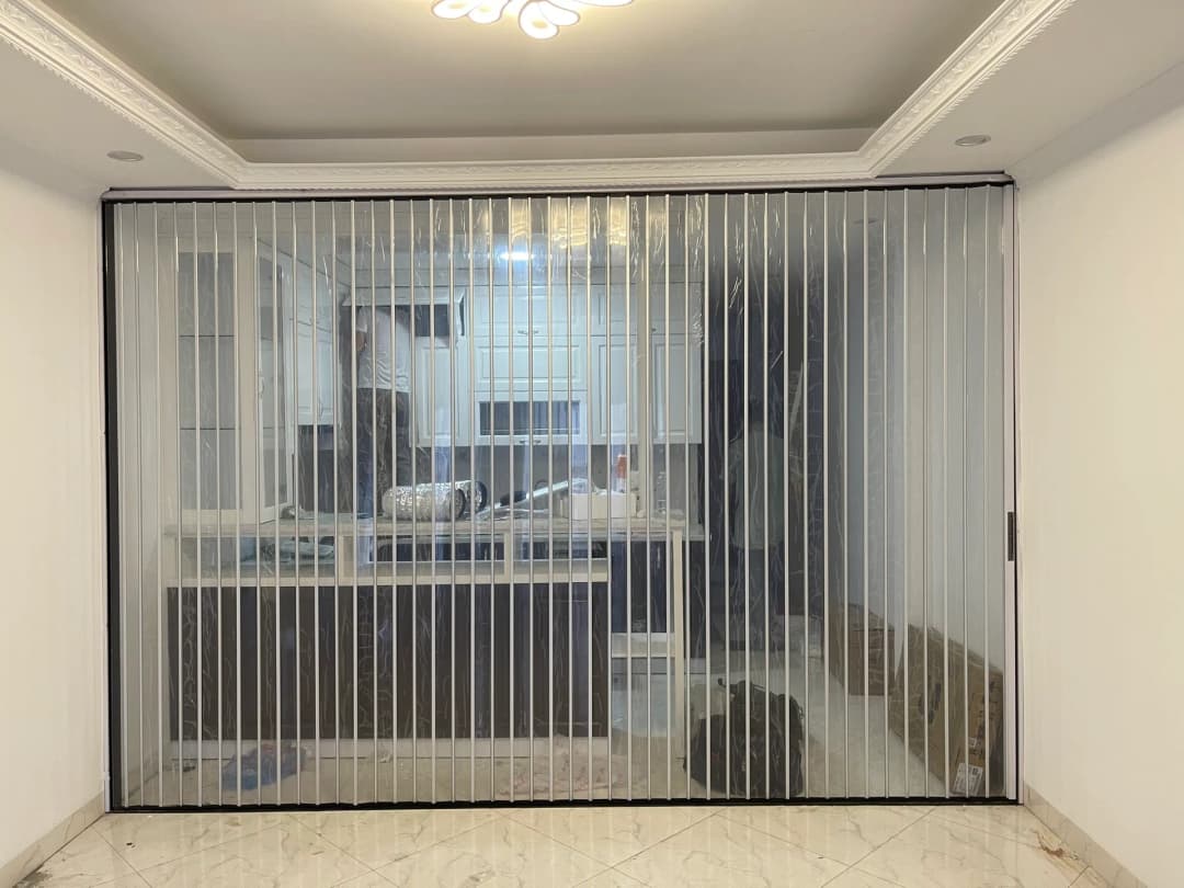 Cửa xếp lá nhựa - ảnh minh họa