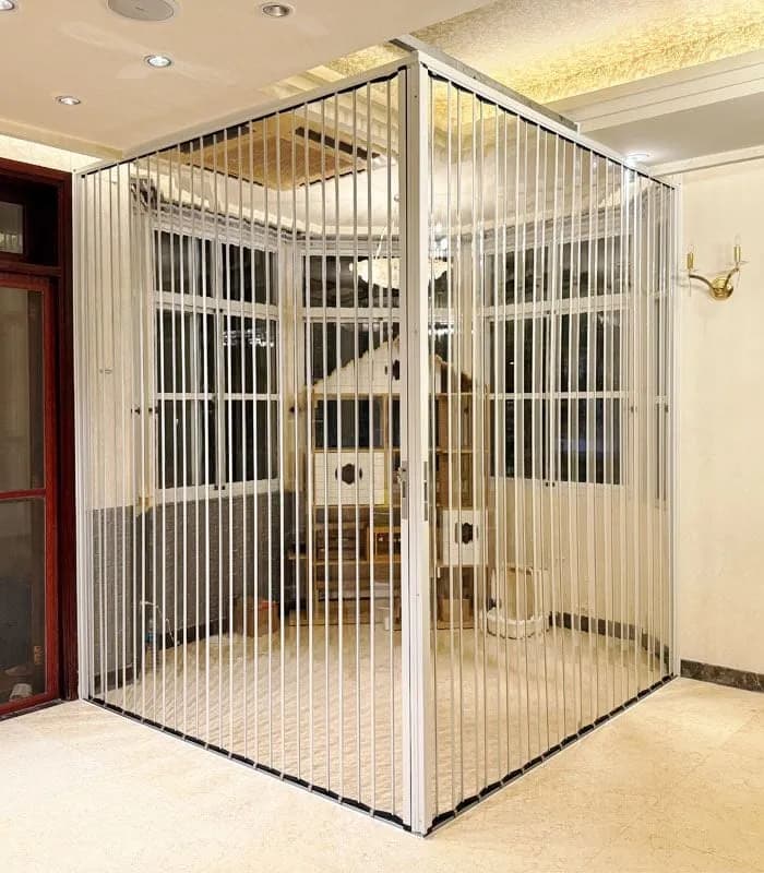 Cửa xếp lá nhựa - ảnh minh họa