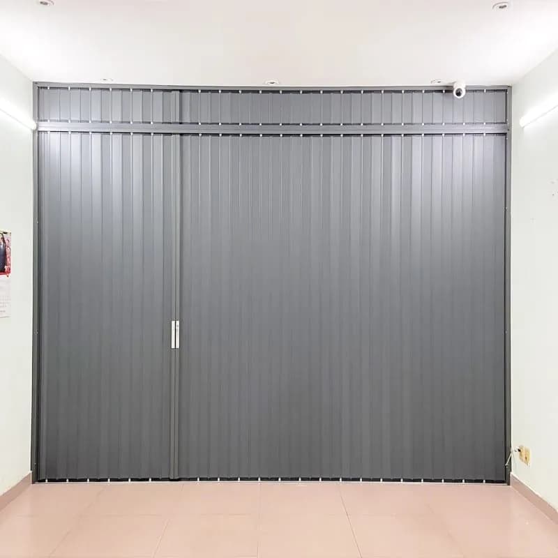 Cửa xếp lá nhôm - ảnh minh họa